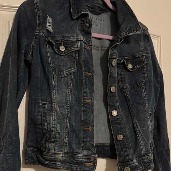 Distressed Denim Jacket - Picture 3 of 3